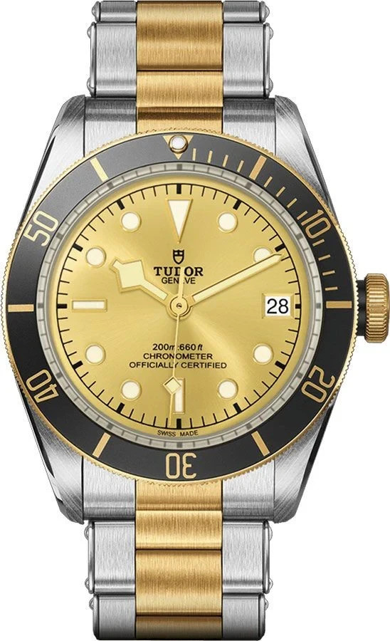 Tudor Heritage Black Bay S&G Champagne Dial Two-Tone Men’s Watch M79733N-0004