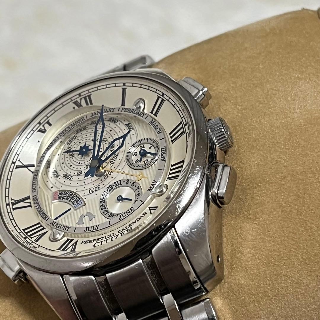 CITIZEN Campanola 408 CTR57-0981 Quartz Men’s Watch Japan Design Luxury Elegant