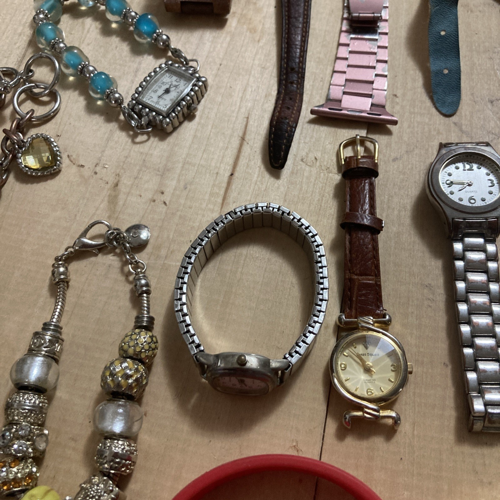 Vintage Watch Lot Untested, Various Brands