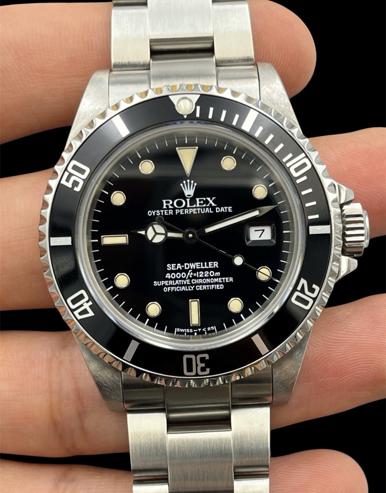 1991 Rolex Sea-Dweller 16600 40mm Date – Nice Patina – Excellent Condition