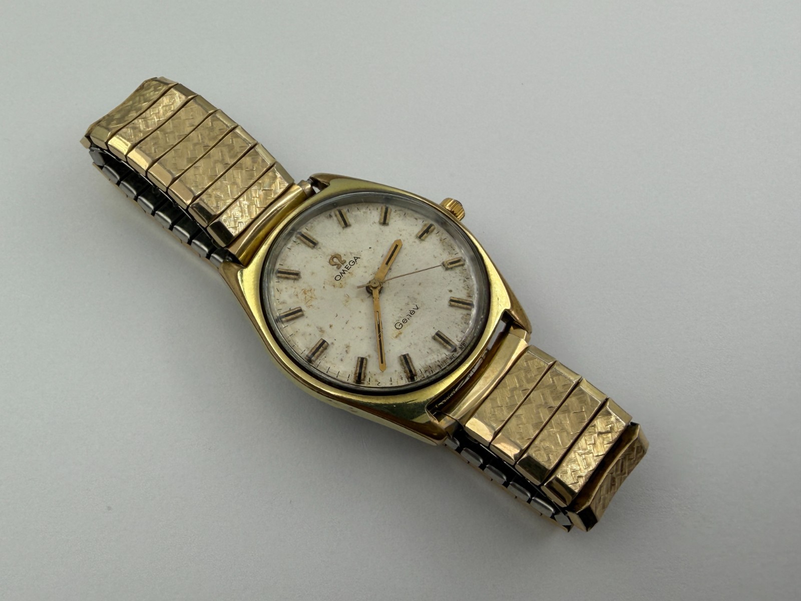 Vintage OMEGA Genève 135.041 Gold Plated Cal Ω 601 Manual Wind – 34 mm