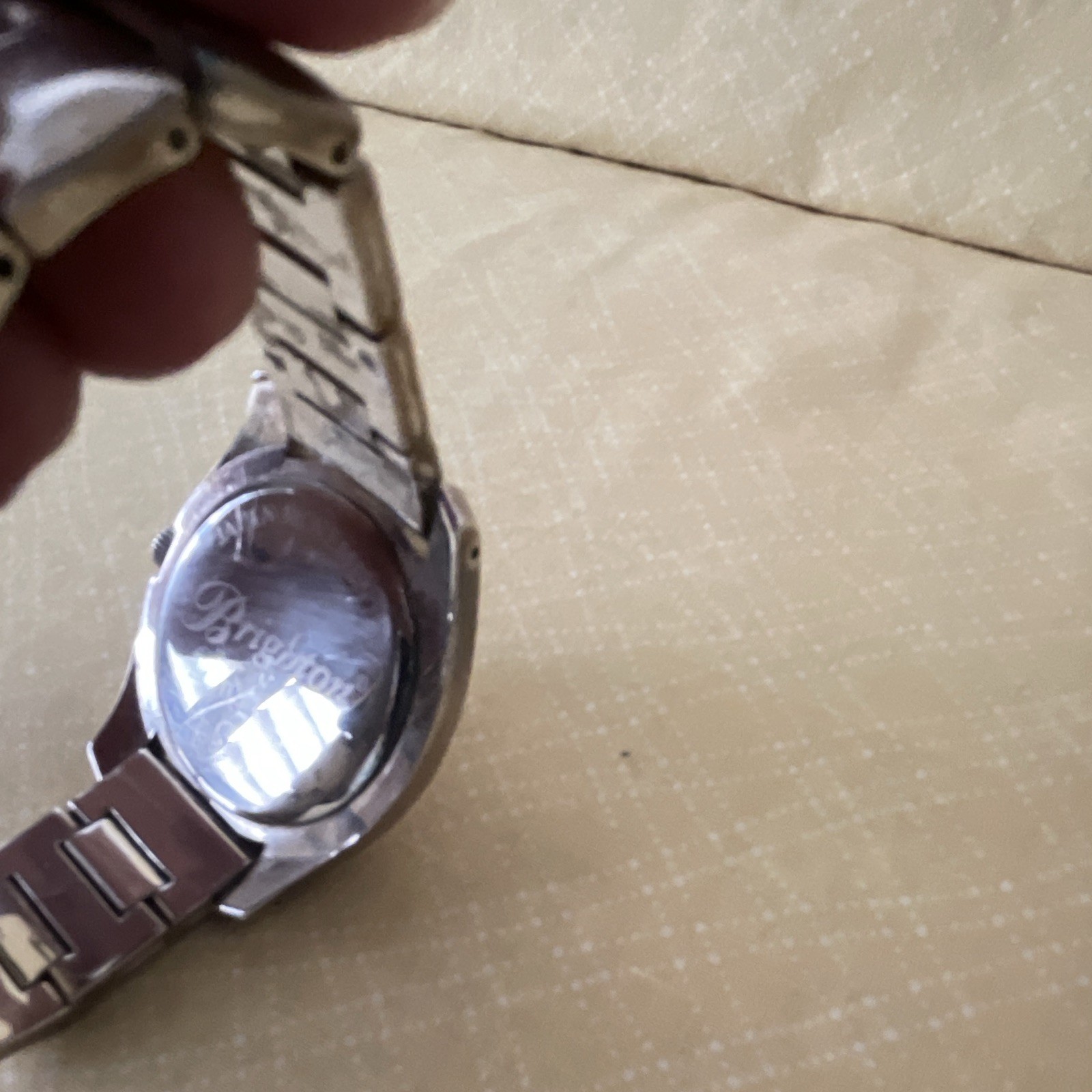 Brighton Women’s Vintage Quartz Analog Dress Watch Roman Numerals Hearts