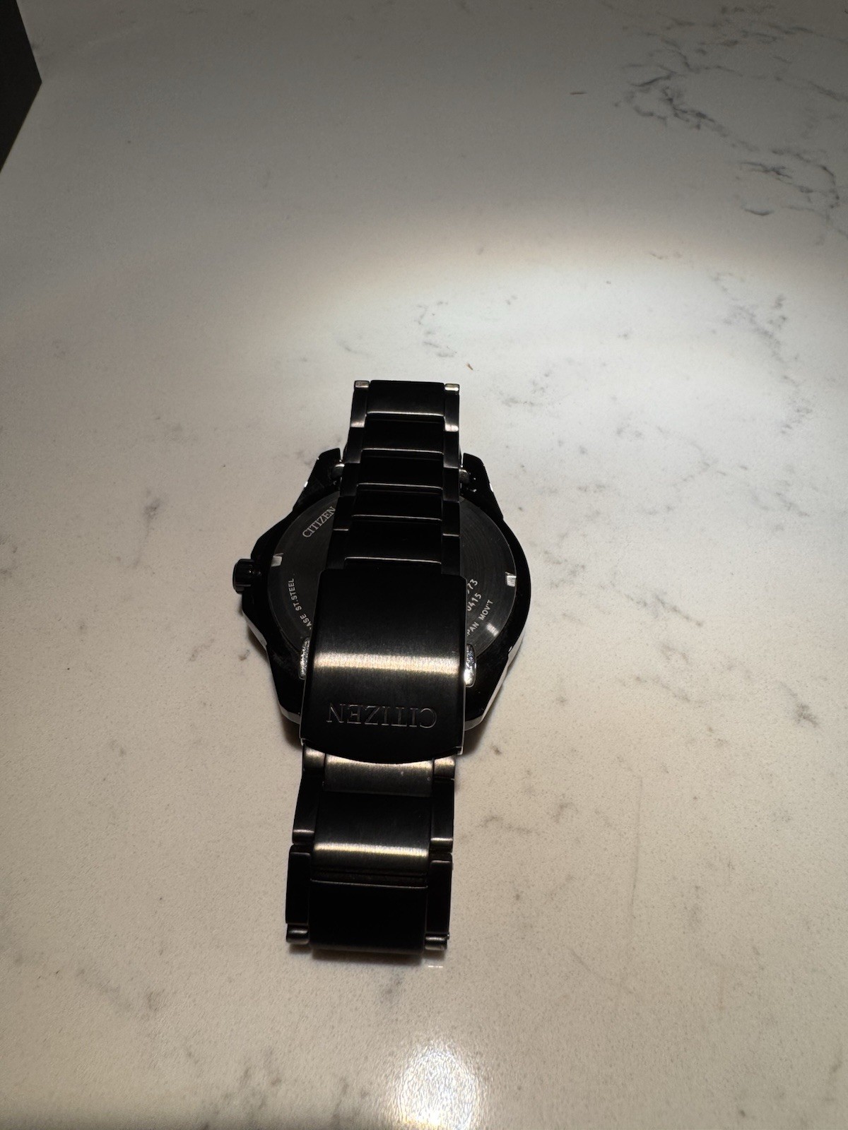 Citizen AR Eco-Drive Movement 45mm Blue/Black Stainless Steel Case with Black…