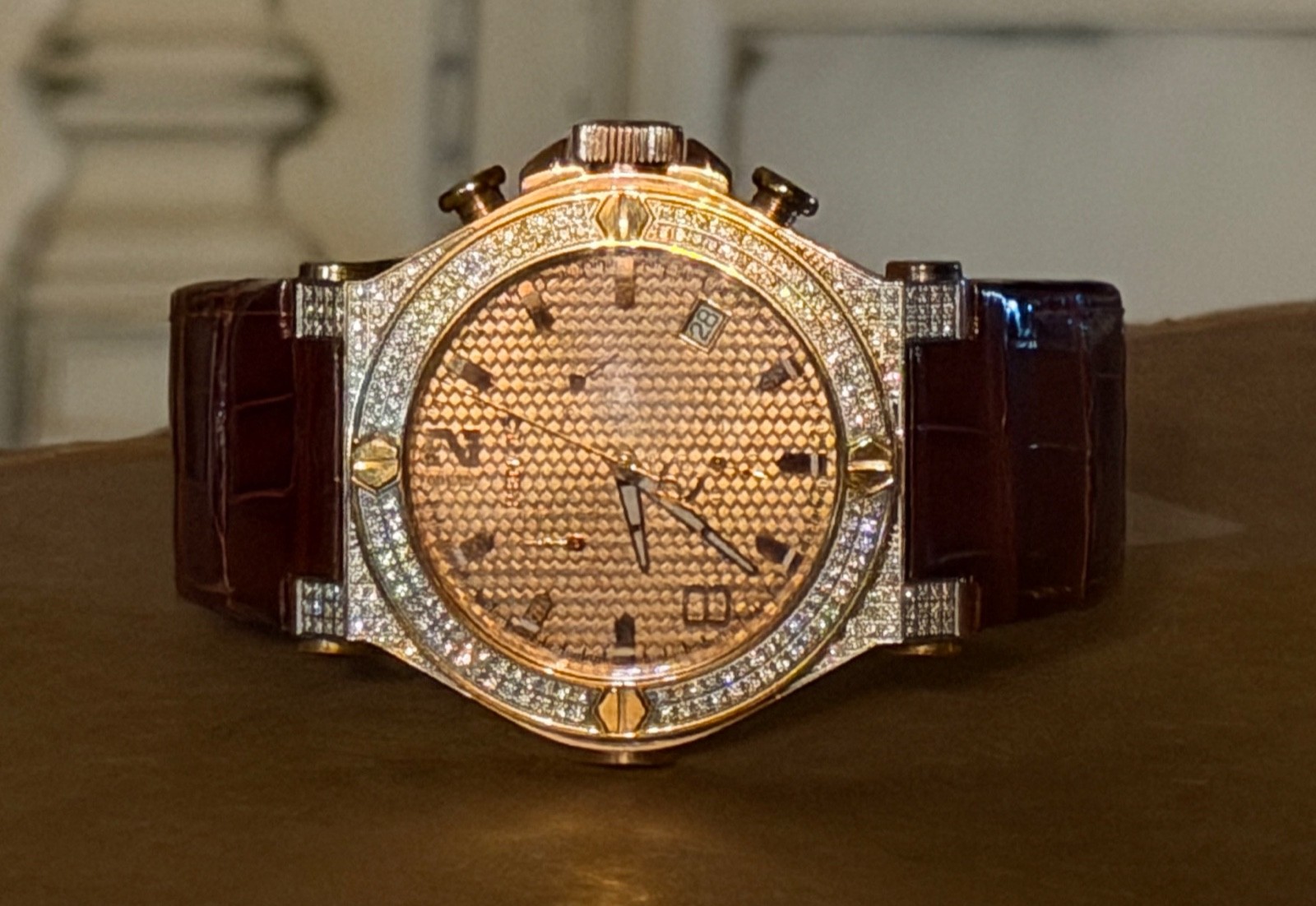 Renato Wilde Beast Ltd. Prod. 56/180 Worldwide DIAMONDS 49mm Case Men’s, but….