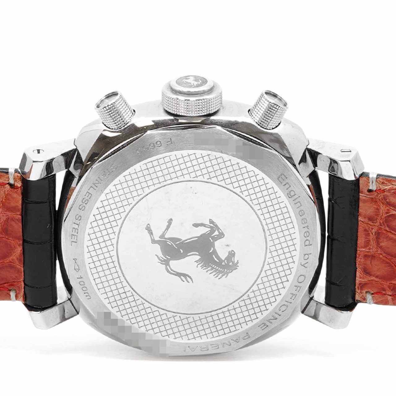 Panerai Watch Ferrari Chronograph F6656 – Inventory 8241 Stainless Steel 44mm