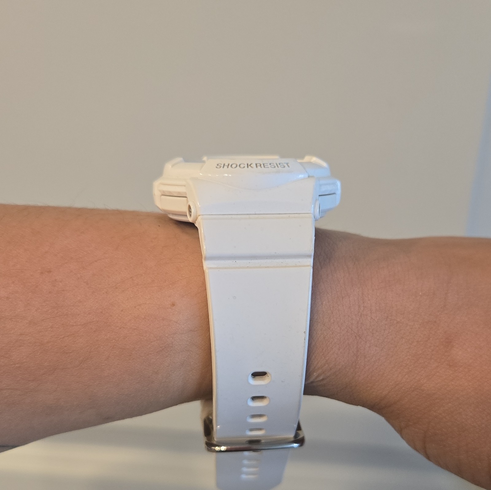 Casio Baby-G Women’s White Resin Analog-Digital Quartz Watch Shock Resist 100m