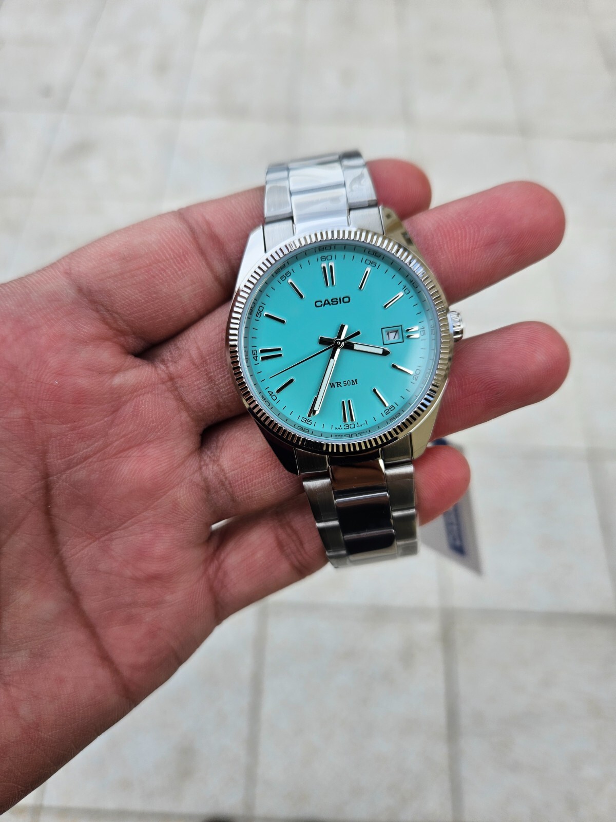 “Casio MTP-1302PD Light Blue Dial – Classic Men’s Stainless Steel LIMITED STOCK