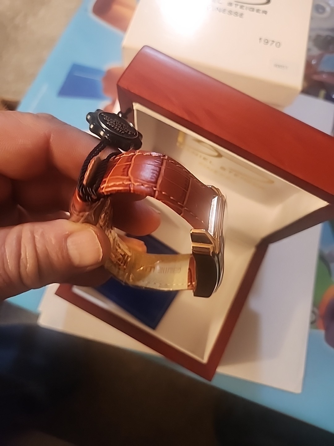 Daniel Steiger Finesse 1970 Men’s Watch Rose Gold New In Box With Tags And Paper
