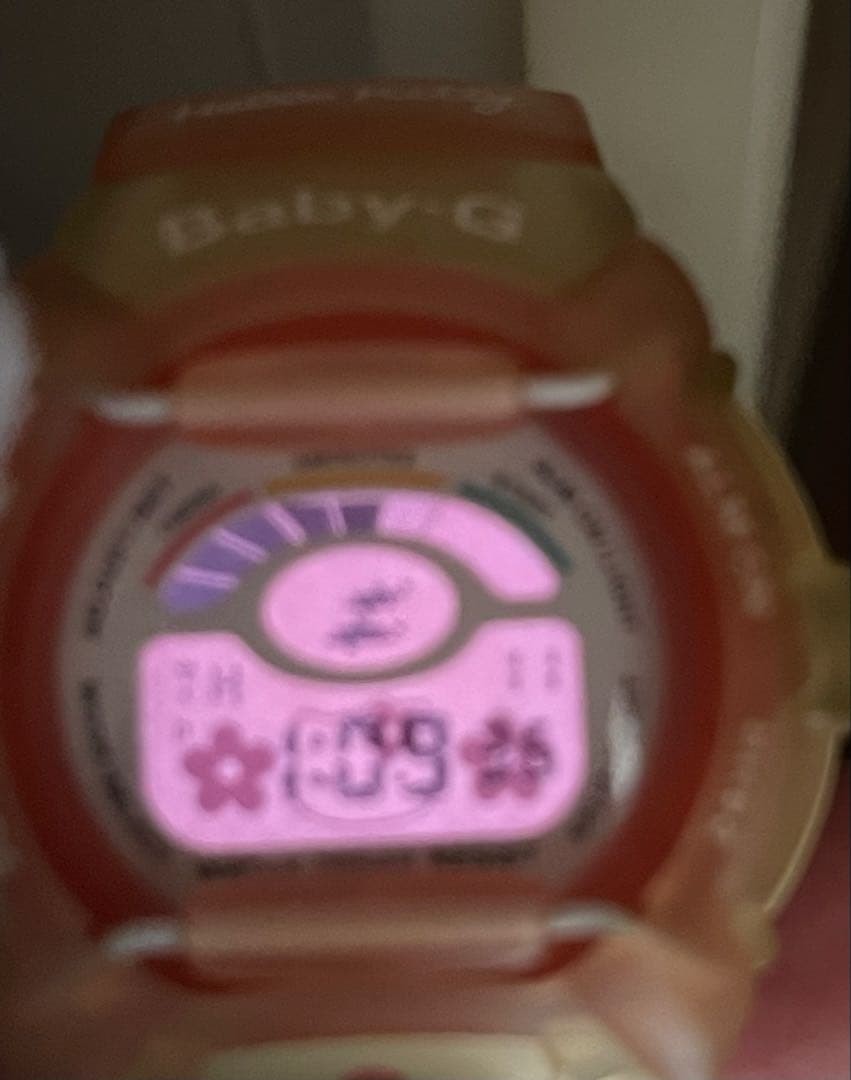 condition operational item Hello Kitty collaboration CASIO Baby G BGR 201