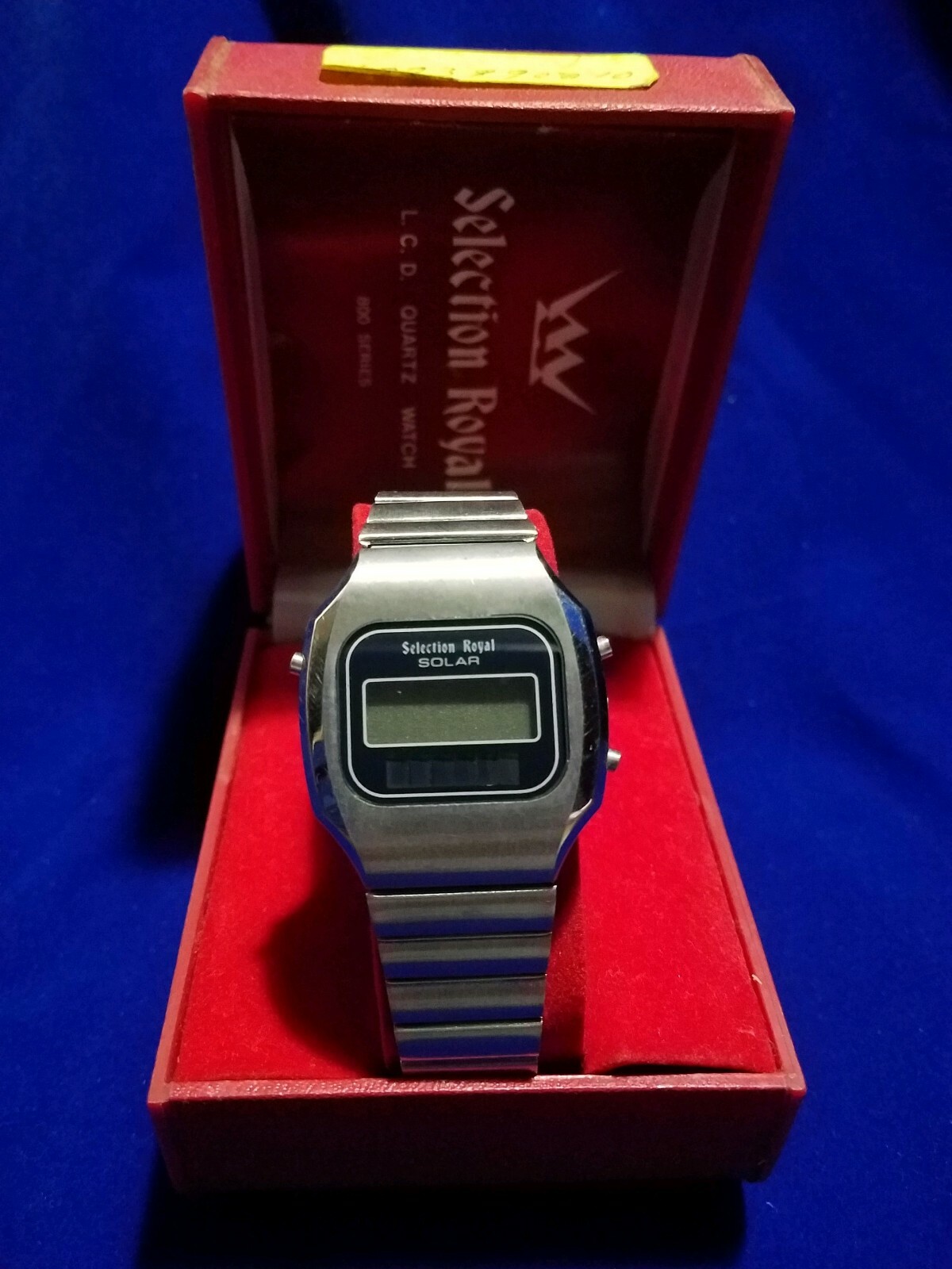WATCH/NOT THIS PC/AS-IS/PARTS/VTG.70s/SELECTION ROYAL/B-SOLAR POWERED LCD QUARTZ
