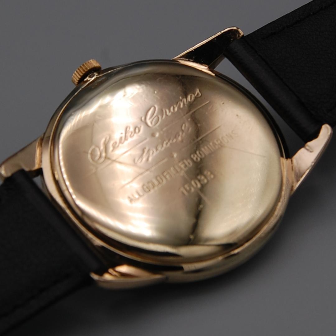 Seiko Chronos Special Manual Winding Watch 36mm Gold Filled 1962 SA415