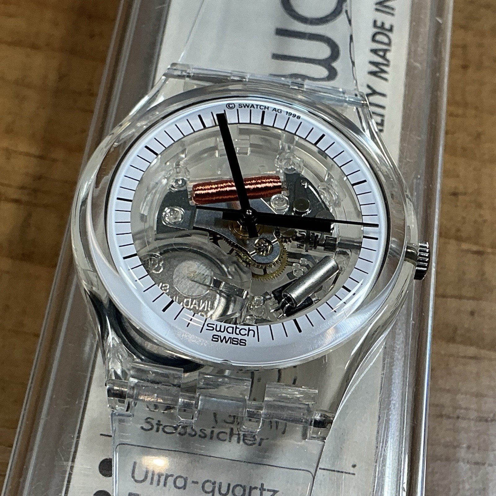 JELLY FISH STYLE – 1998 – CLEAR – NOS – 34mm