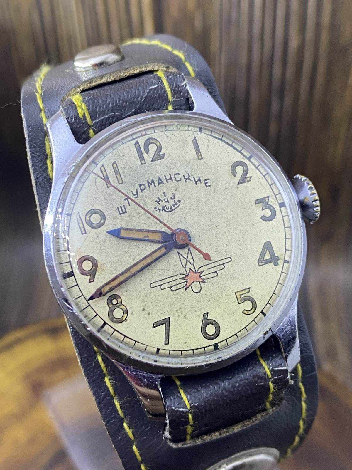 Rare POLJOT STURMANSKIE Gagarin 1 MChZ 15J Type 1 USSR Space Watch #8089