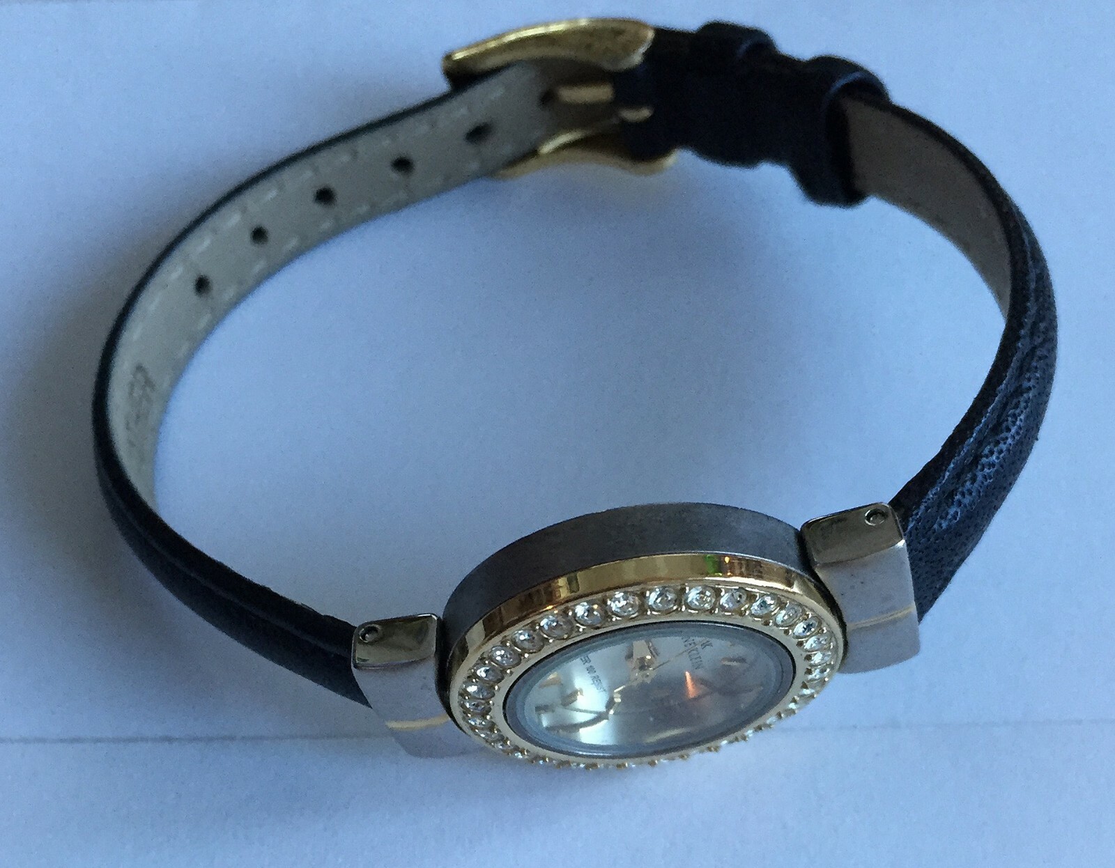 Lady’s Anne Klein Wrist Watch, Water Resistant to 100 Feet, Quartz, Working