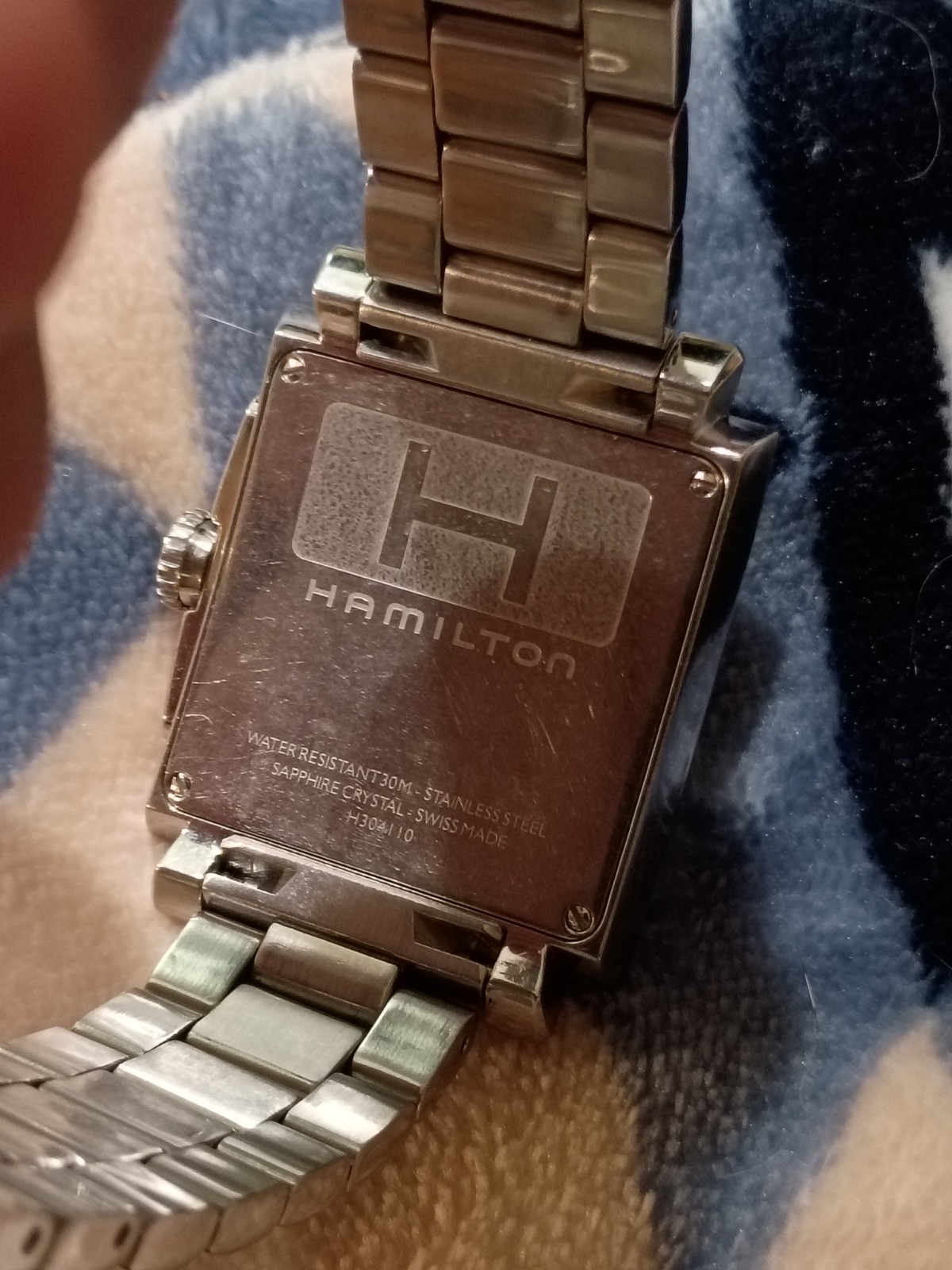 Hamilton Trent Model Number H304110 Small Seconds Quartz Watch