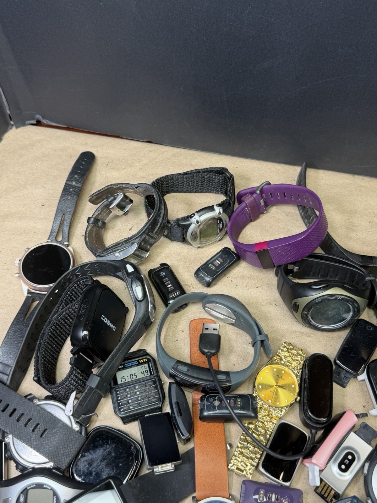 Big Lot-74 Digital Watch Lot Mix UNTESTED Ships Fast !