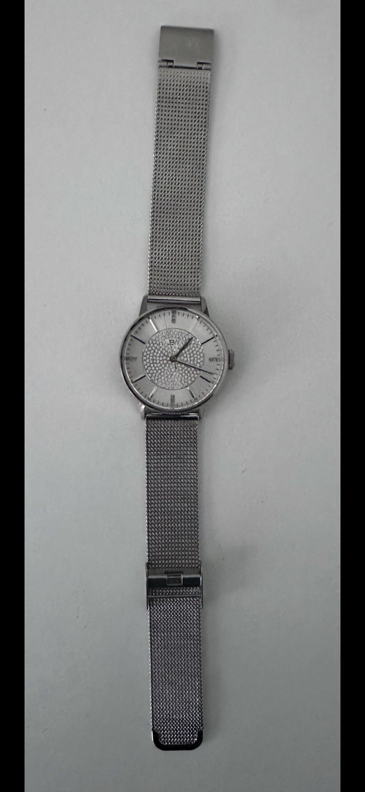 Diamond JBW J6339c Silver Watch Needs Battery Not Running
