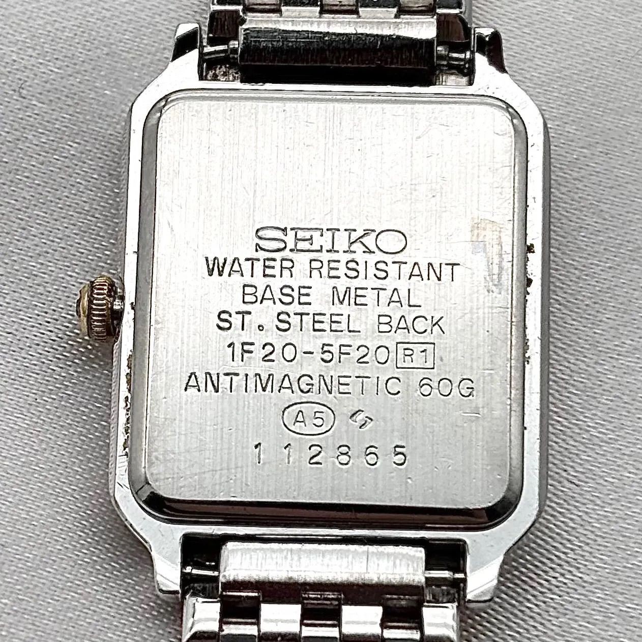 SEIKO Creo Square Ladies Quartz Watch 1F20-5F20 wrist 16.0cm/6.3in