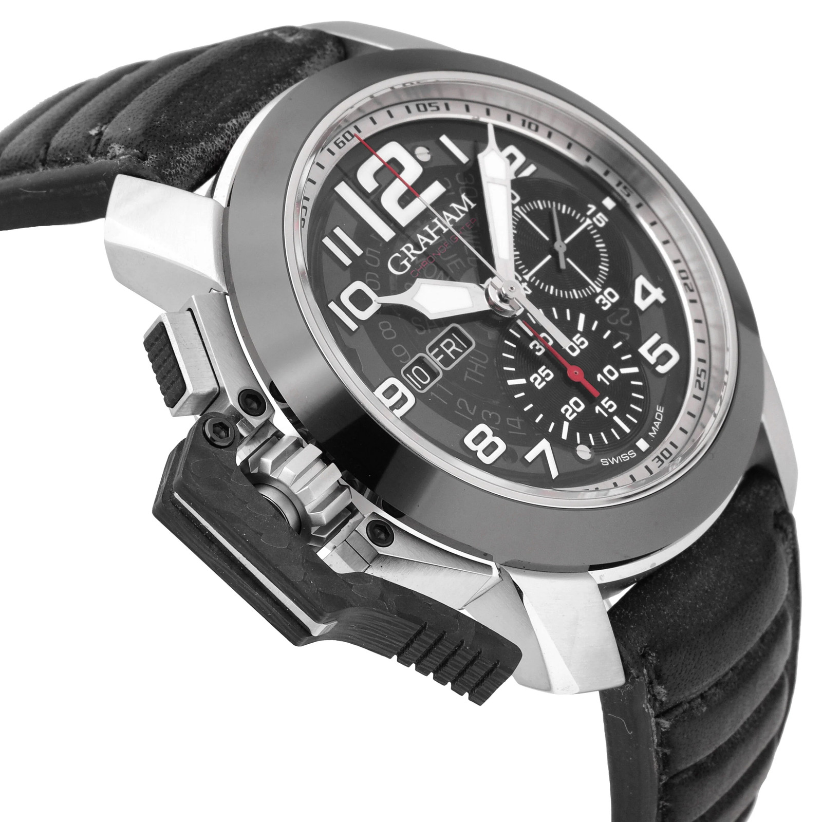 Graham Chronofighter Target Black 47mm Automatic Men’s Watch 2CCAC.B33A.L143S