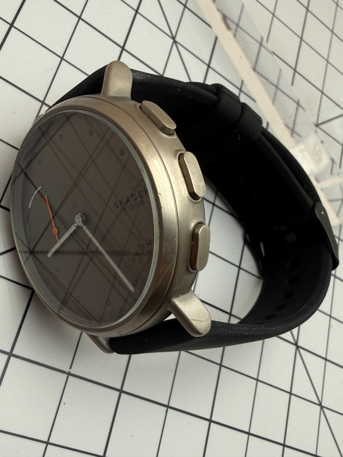 Skagen Signatur Connected Titanium Hybrid Smart Watch 45mm SKT1114 Gray Dial