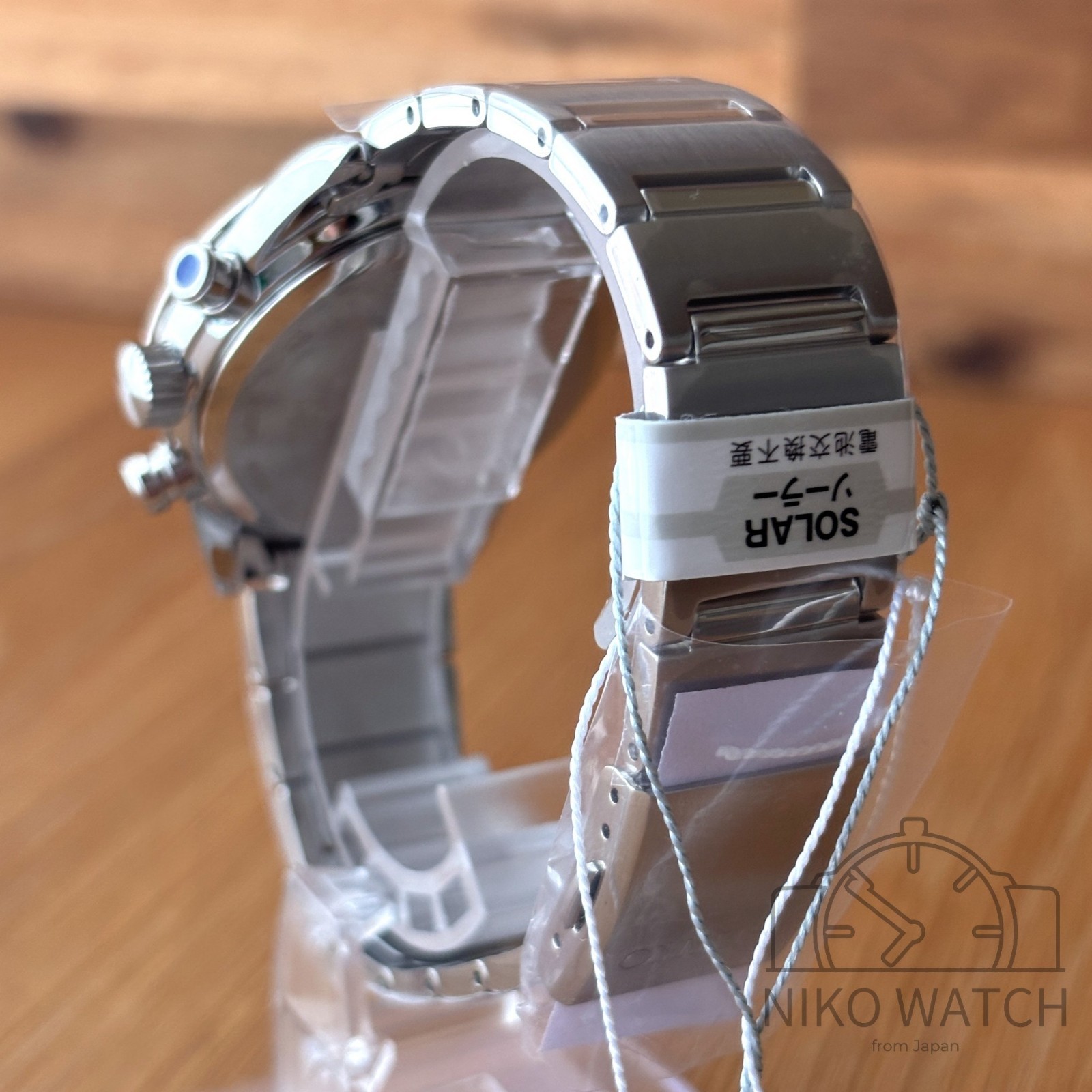 SEIKO x Pokemon Solar Chronograph Watch Blastoise blue SBPY162 Limited 700 [New]
