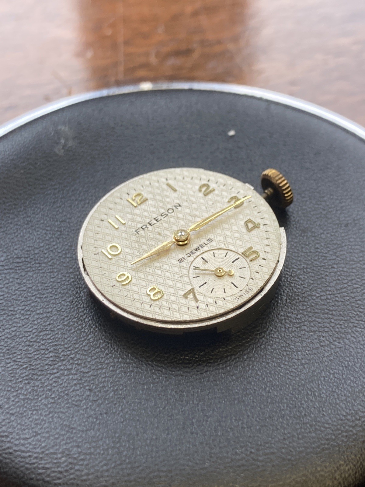 Vintage 1940s O. Maire cal. OM 125 – Rare Swiss Watch Movement – Spares/Repairs