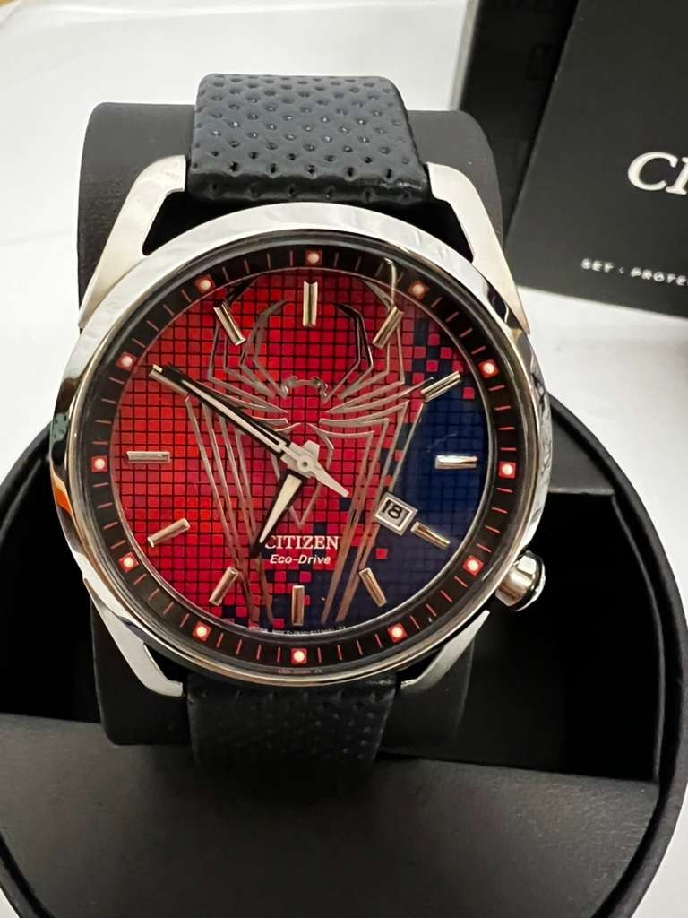 Citizen Eco-Drive Men’s Marvel Spider Man Watch