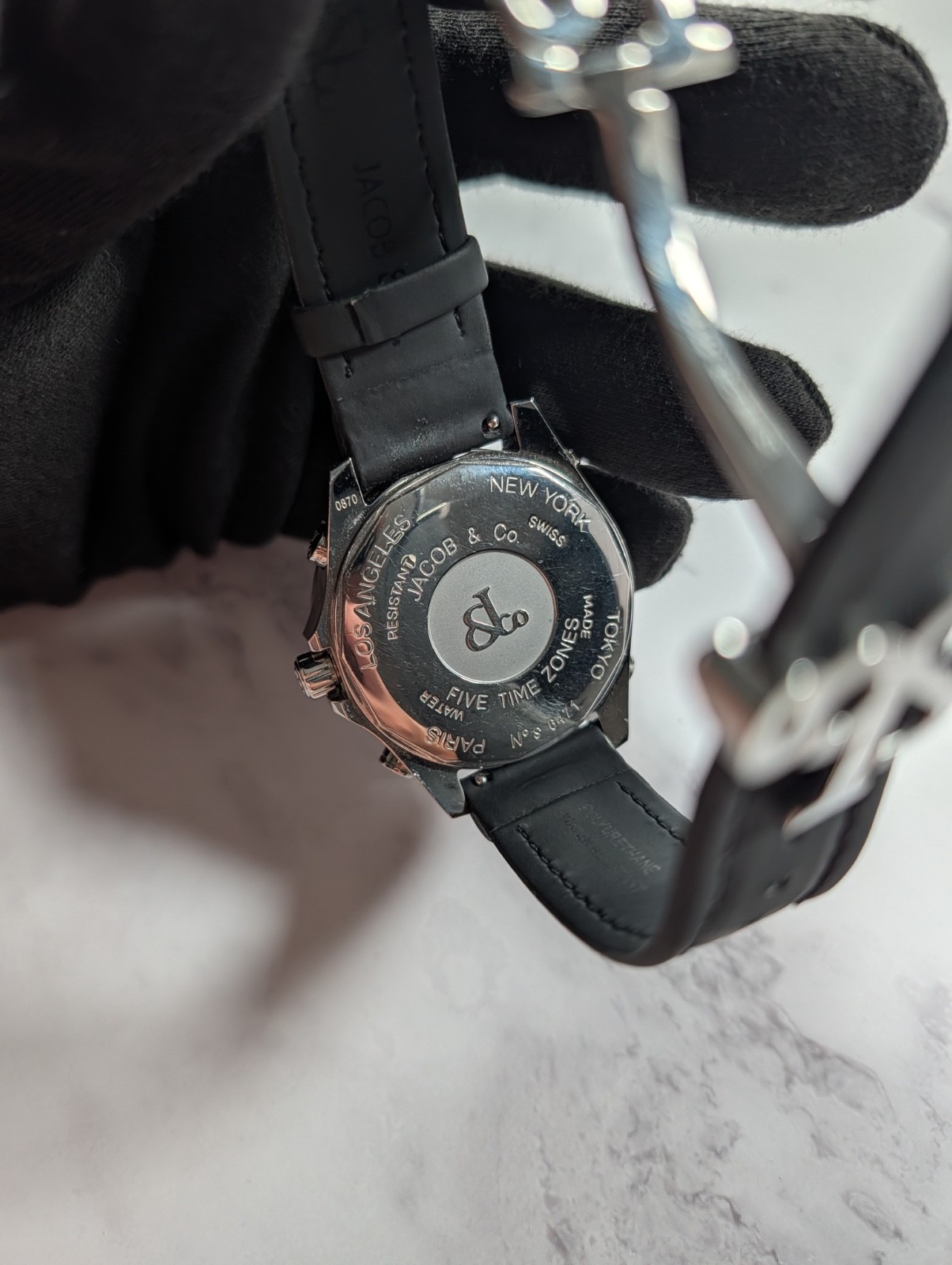 jacob & co 5 time zone watch