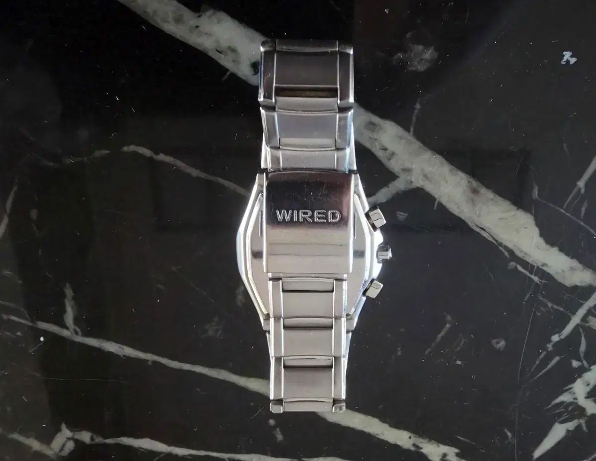 SEIKO WIRED Chronograph Alarm 7T62 0BA0