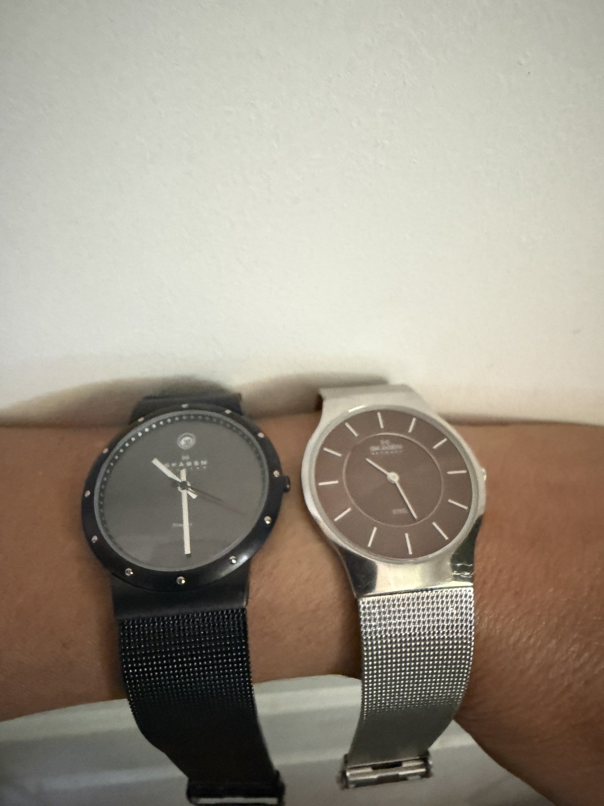 Lots of 2 Unisexe Skagen Watches Skagen Denmark & Skagen Quartz