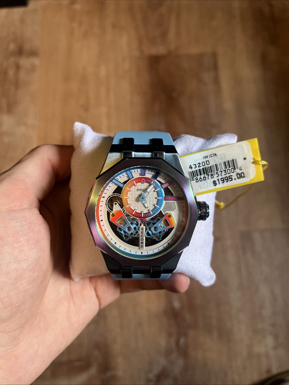 Invicta Specialty Automatic Watch Model 43200 Men’s Stainless Steel 52mm
