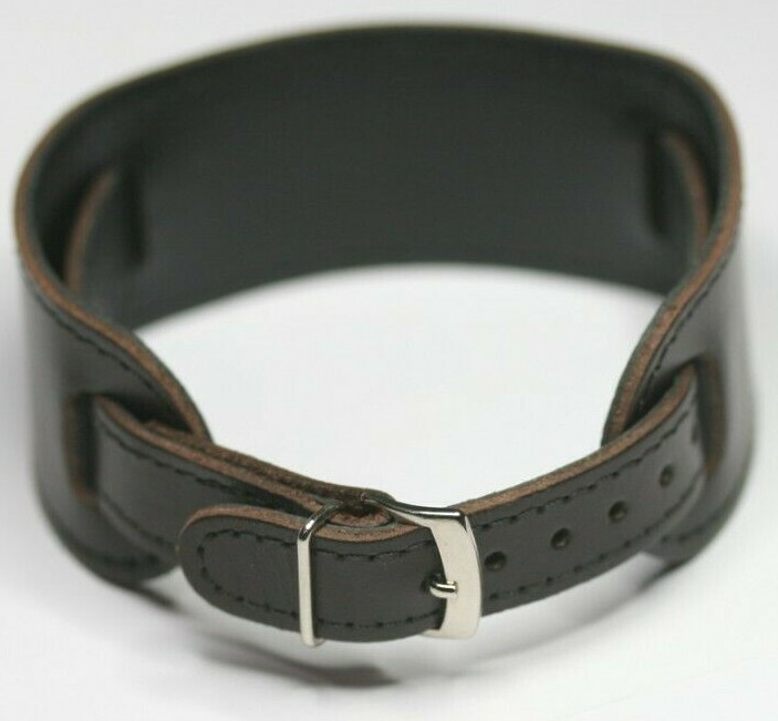 WW1 MILITARY TRENCH WATCH LEATHER STRAP GENTS LENGTH 10MM 12MM 14MM HAND MADE