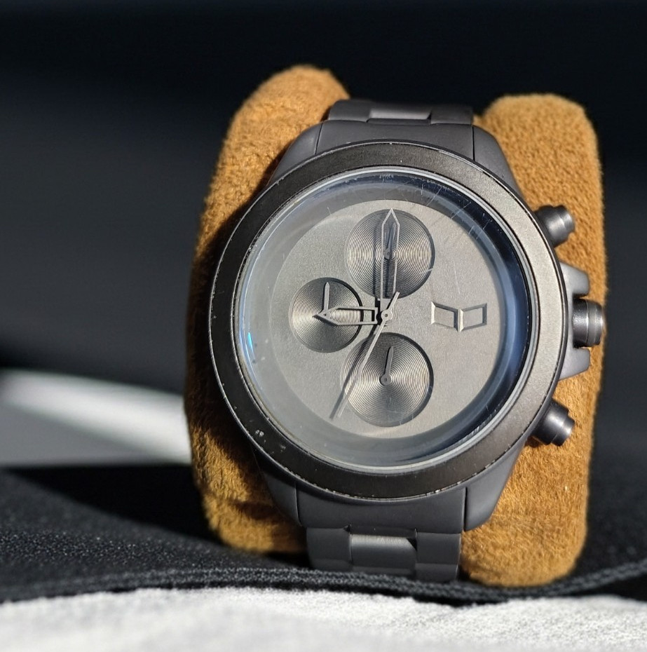 Vestal ZR-3 Chronograph Men’s Watch Matte Gunmetal Stainless Steel ZR3014