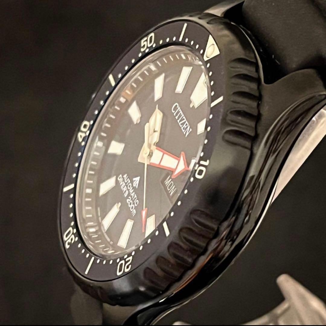 Citizen Promaster Ny0158 09l Diver Watch Blue 200m Rare Mens Wristwatch Auto