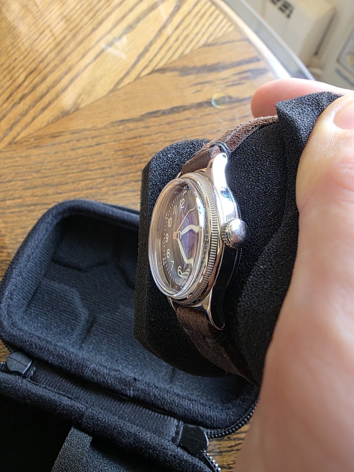 Praesidus A-11 Type 44 – White Indices – Swiss Landeron L21 – Hand Wound Watch