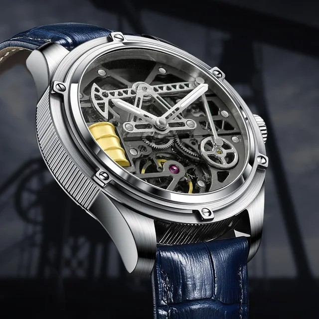 Jacob Men’s Mechanical Watch Miyota 8215 Sapphire Crystal 50m Waterproof