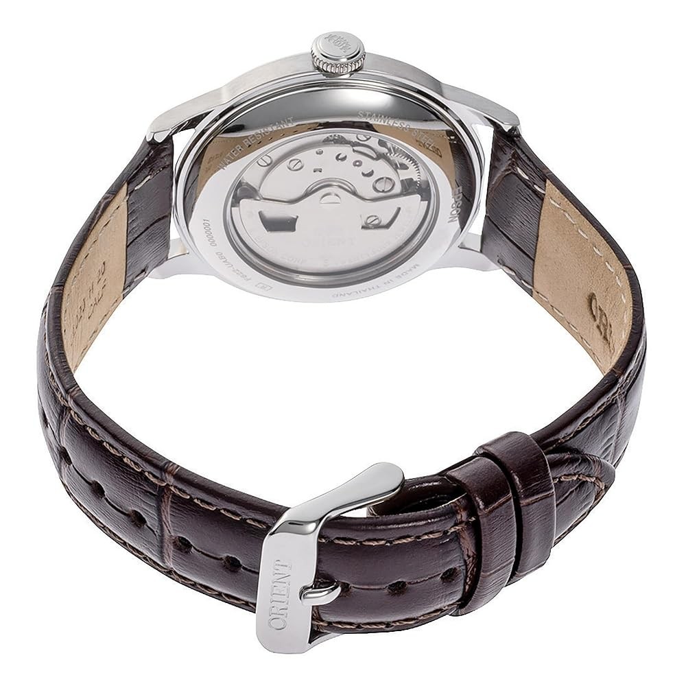 Orient Men’s Bambino Small Seconds Champagne Automatic 38mm Watch RA-AP0105Y