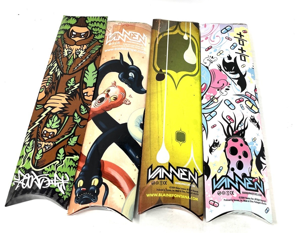 Vannen Watch Artist Series Lot Blaine Fontana Bigfoot Travis Lampe Thomas Han