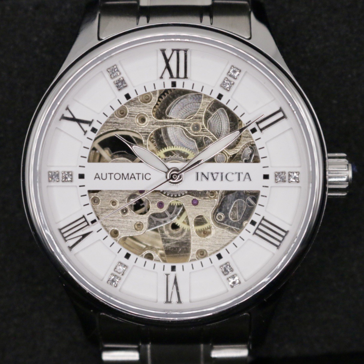 Invicta Men’s Watch Objet D Art Automatic Silver Stainless Steel Bracelet 69117