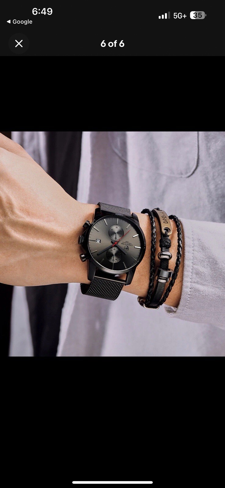 Cheetah 5ATM (50m) Chronograph Multifunctional Men’s Watch