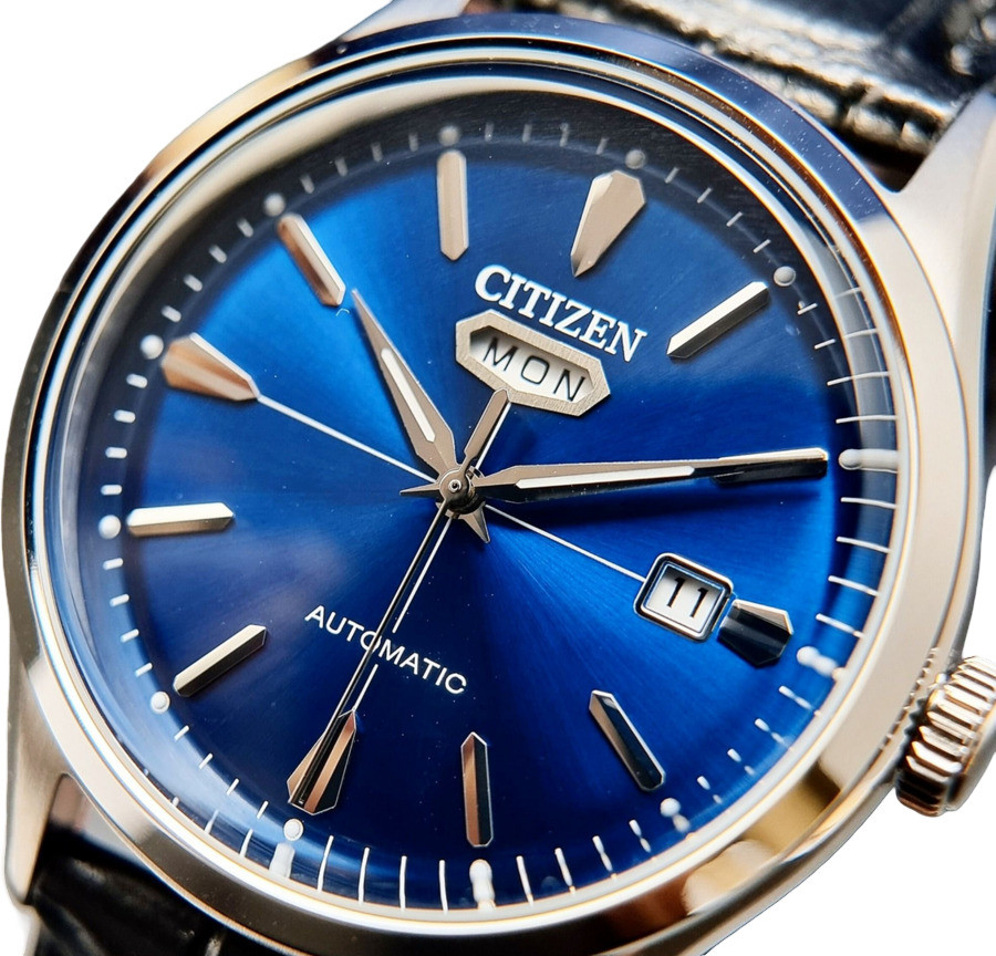 Citizen NH8390-20L Automatic Blue Dial Day Date Men’s Watch