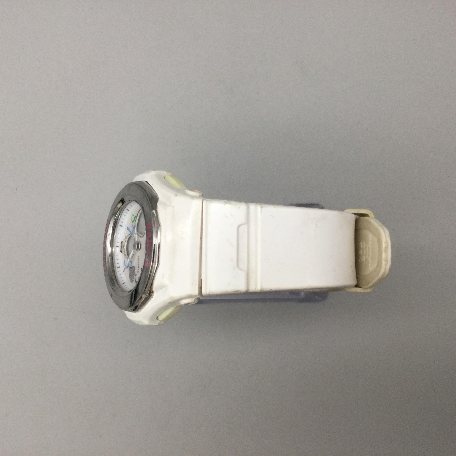 Casio Baby-G 5070 BGA-101 Womens Watch 39mm White Multi Dial 100M New Battery
