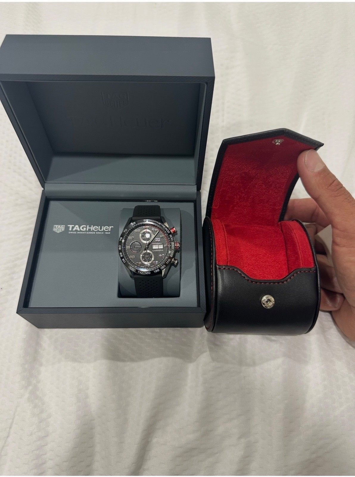 TAG Heuer Carrera Men’s Black Watch – CBN2A1AA.FT6228