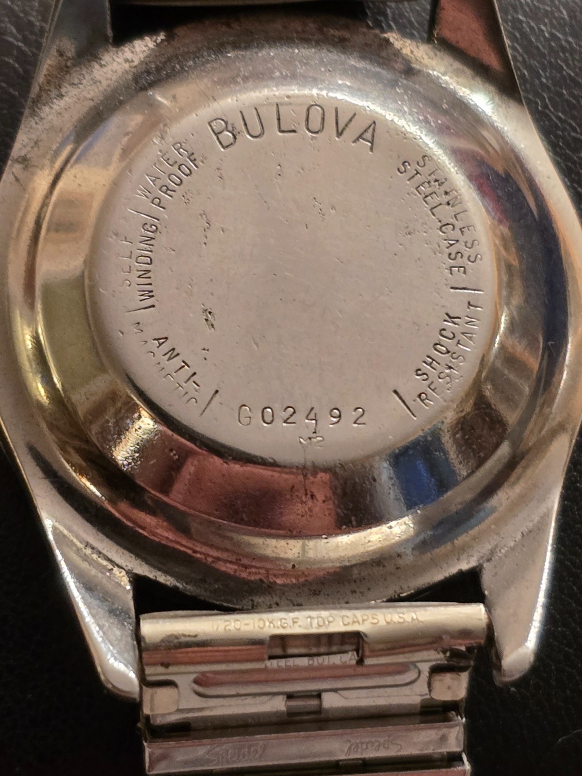 Vintage 1962 Bulova «Hourglass» dial