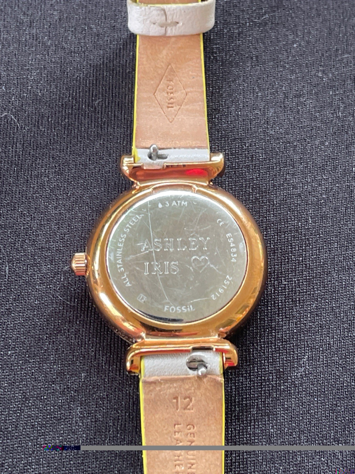 Fossil Carlie Mini Quartz MOP Dial Ladies Watch ES4699