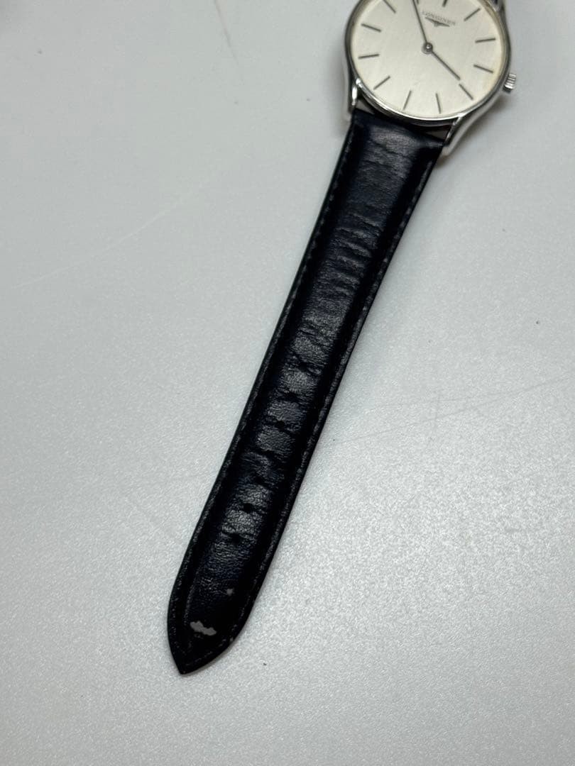 LONGINES Cal.847 Manual Winding Watch Silver Dial Vintage Used