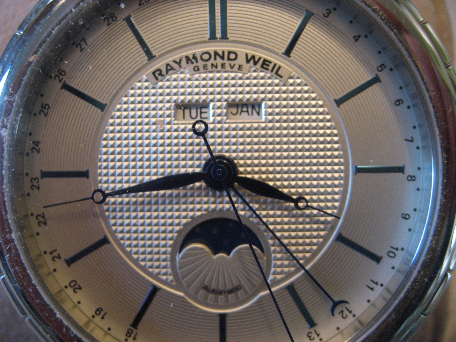 Raymond Weil Geneva Maestro Automatic Moon Phase Men’s Watch 2869 Month/Date/Day
