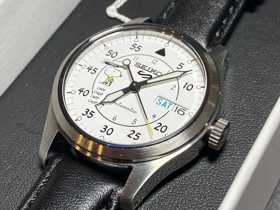Seiko 5 Sports SBSA235 Snoopy Peanuts Limited Edition Automatic Watch 6500