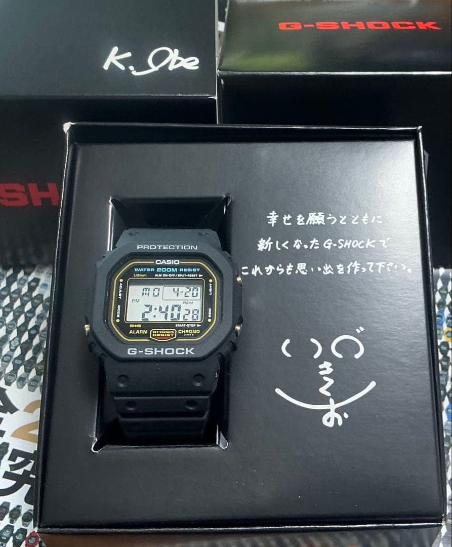 G SHOCK DW 5600 901 restoration service black Casio