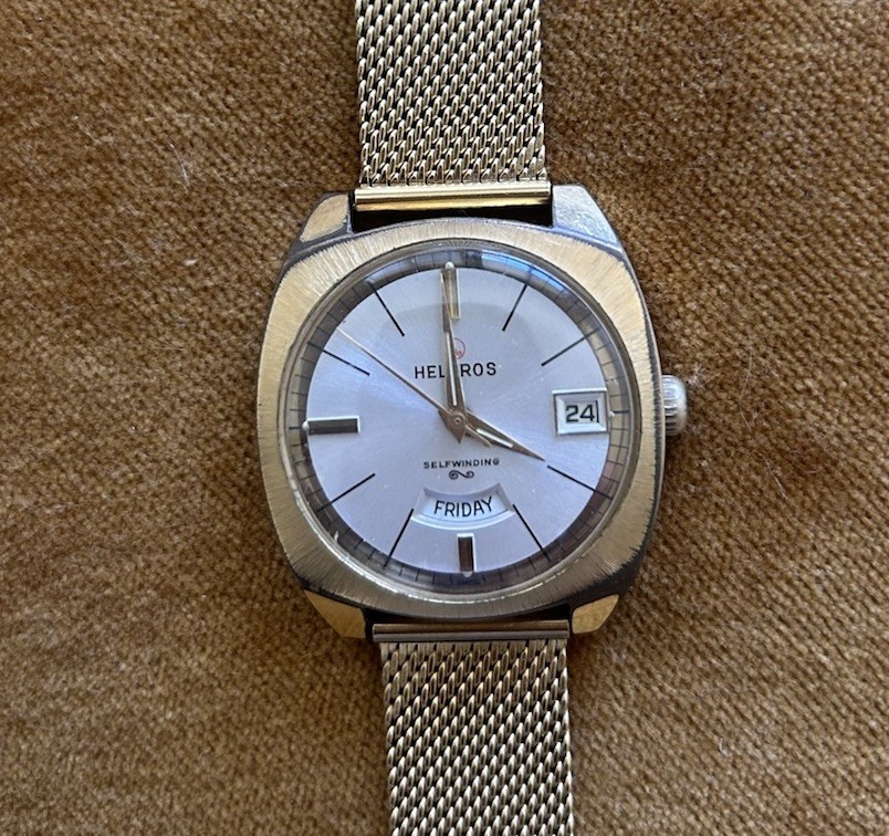 Helbros Selfwinding Vintage Men’s Automatic Day-Date